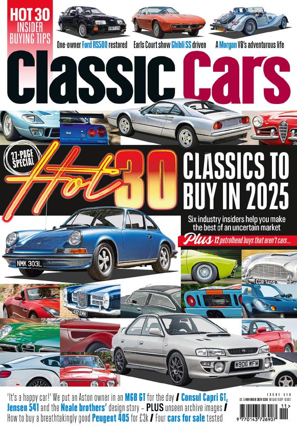 Журнал Classic Cars, november 2024